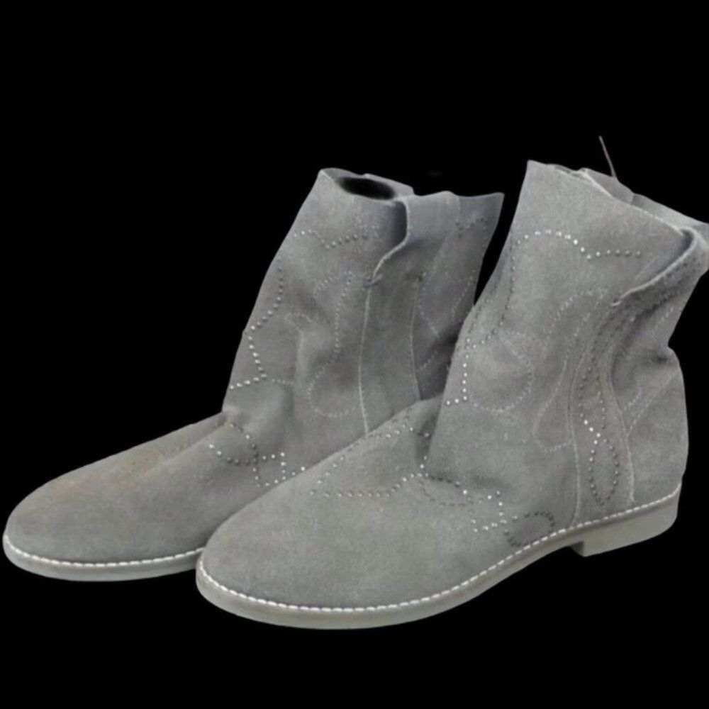Yellow Box Boots Booties Size 8 Light Brown
